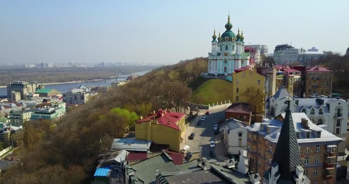 Ukraine, Kiev city, Andrievska church
