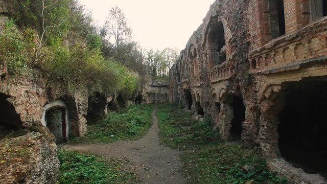 Castle in Dubno, Ukraine, fort