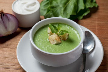 spinach soup