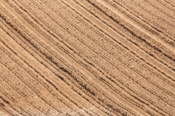 spring plowed field curves