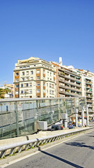 Vista de la plaza de Lesseps, Barcelona