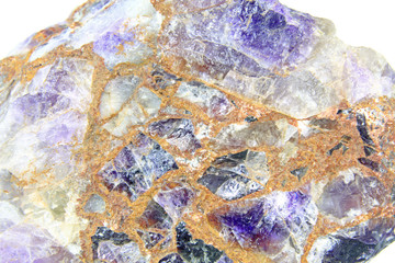  Konglomerat von Amethyst
