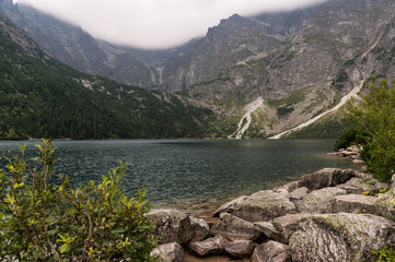 Morskie Oko lake in the High Tatras © Jacek Jacobi