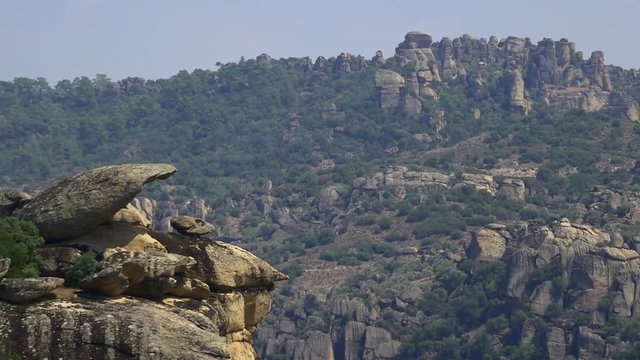 Rock formations landscape in Aydin, TURKEY. Shaped and sculpted over millions of years, these stunning landscapes and rock formations hold invaluable clues to Earth's past and future