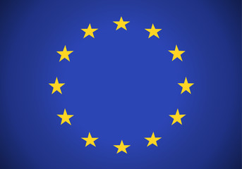 eu, european union flag vector illustration background