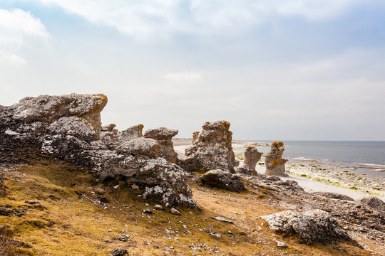 Raukar p&aring; F&aring;r&ouml;