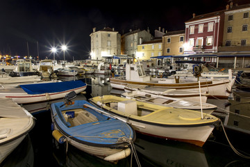Hafen der Stadt Cres, Kroatien