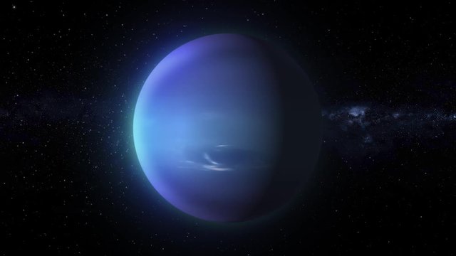 planet Neptune rotation