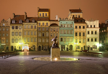 Market square in Warsaw. Poland © Andrey Shevchenko