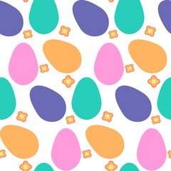 декоративный пасхальный узор бесшовный 