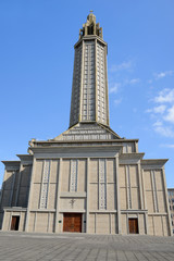 Obraz premium L'église Saint-Joseph au Havre