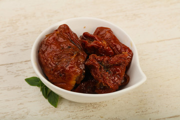 Dried tomato in olive oil