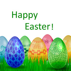 Happy Easter  greeting card 