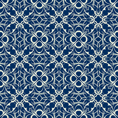 Blue and yellow pattern