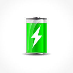 green battery icon