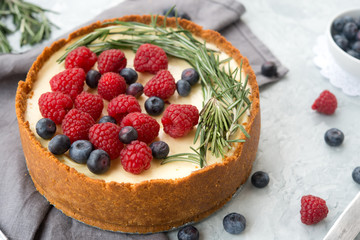 New York cheesecake
