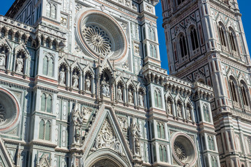 Fototapeta premium Fassade des il Duomo, Florenz