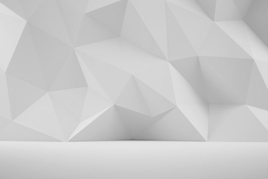 Abstrakte 3D Wand als Hintergrund
