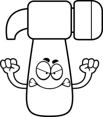 Angry Cartoon Hammer