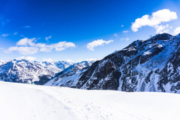 Fototapeta na wymiar The Alps mountains