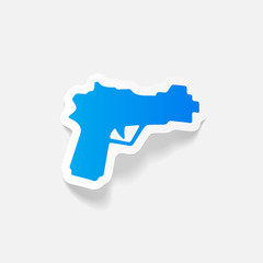 realistic design element: gun