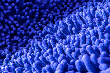 Close up view at the surface of the fabric