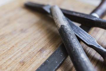 Vintage files and chisels 3