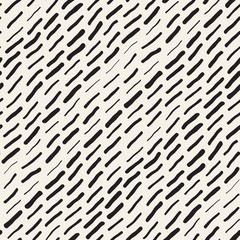 Abstract Background With Rounded brush strokes. Doodle Vector Seamless Pattern.