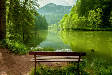 Obraz premium Lacul Rosu - Red Lake, Eastern Carpathians, Romania 