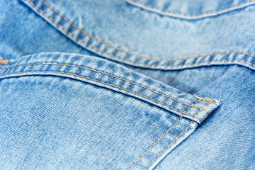 Pocket of jeans Texture Background