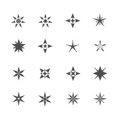 Star shape icons