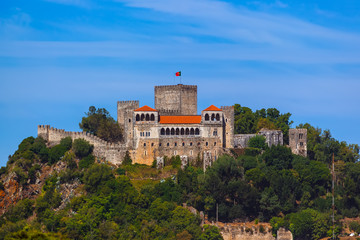 Fototapeta premium Castle in Leiria - Portugal