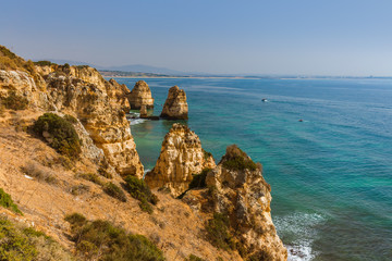 Fototapeta premium Beach near Lagos - Algarve Portugal