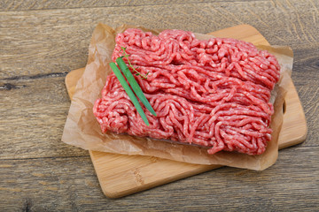 Minced beef