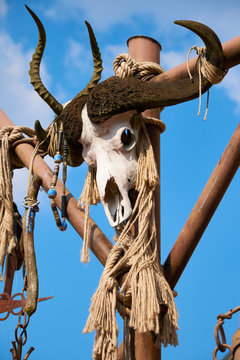 Africa-mystery object.