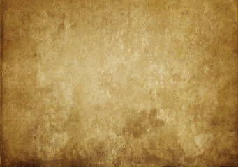 Grunge yellowed paper texture.