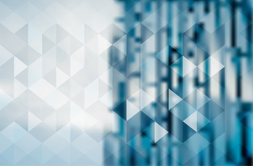 Fototapeta premium Abstract blur digital business background design