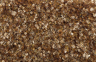 Background of bright colored stars, confetti