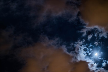 Cloudy with a chance of moonshine.