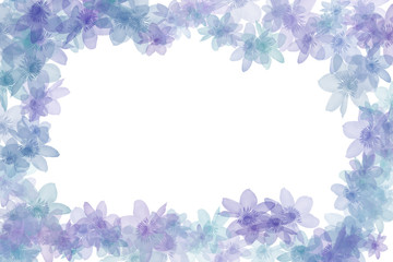 flowers frame