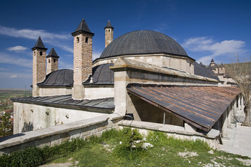 Seyyit Battal Gazi Mosque and complex built by Seljuks in 13th century Eskisehir Turkey