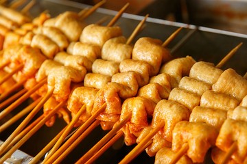 korean fishcake, 꼬치 어묵, 오뎅