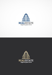 Luxury Real Estate logo.