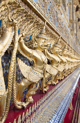 the decoration of the Palace at the residence of the king of Thailand
