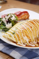 omelette rice