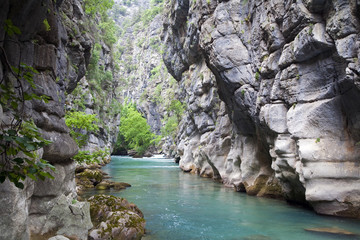Manavgat River Yedipınarlar spring Antalya Turkey