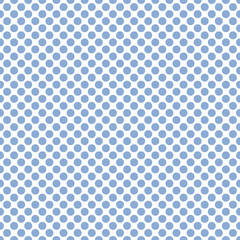 Seamless soft blue polka dots pattern texture background