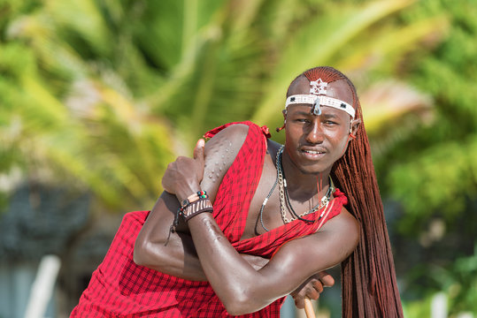 Handsome Maasai Warrior