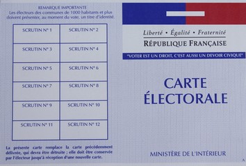 Carte électorale française