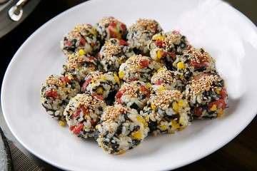 beef riceball a.k.a Onigiri